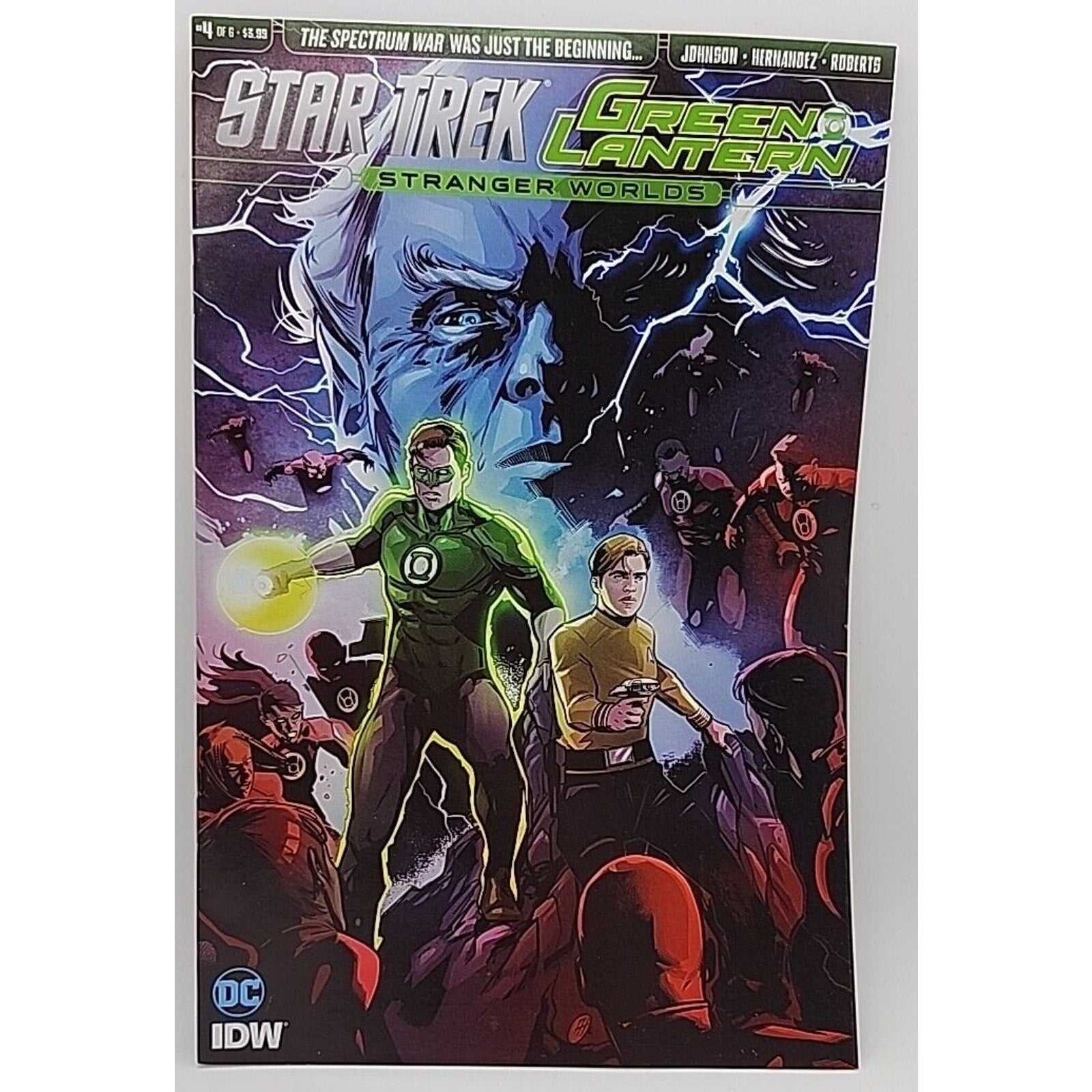 Star Trek/Green Lantern: Stranger Worlds #4 DC IDW Comics Modern Age