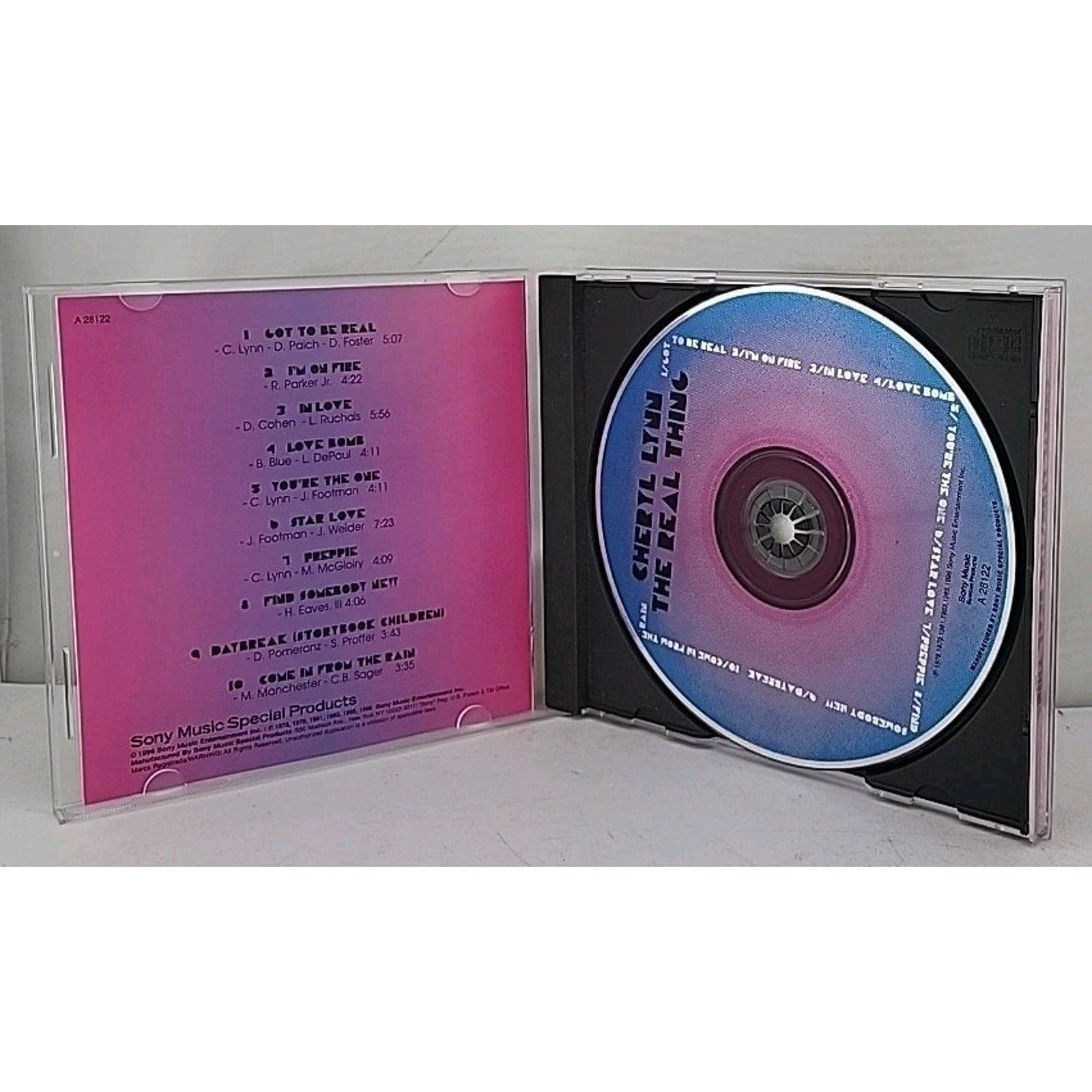 Lynn, Cheryl : Real Thing by Cheryl Lynn (CD, 2001)
