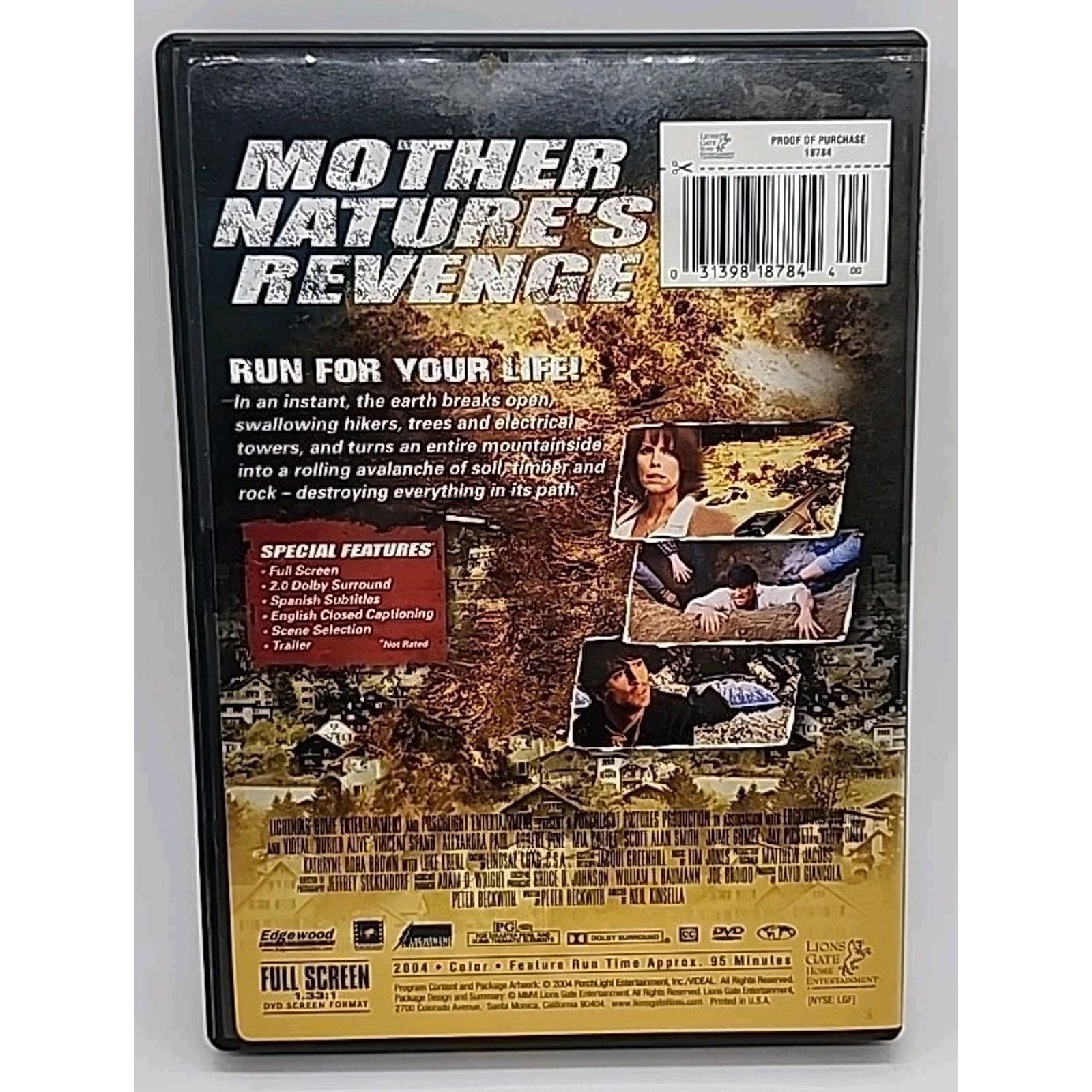 Buried Alive (DVD, 2004)