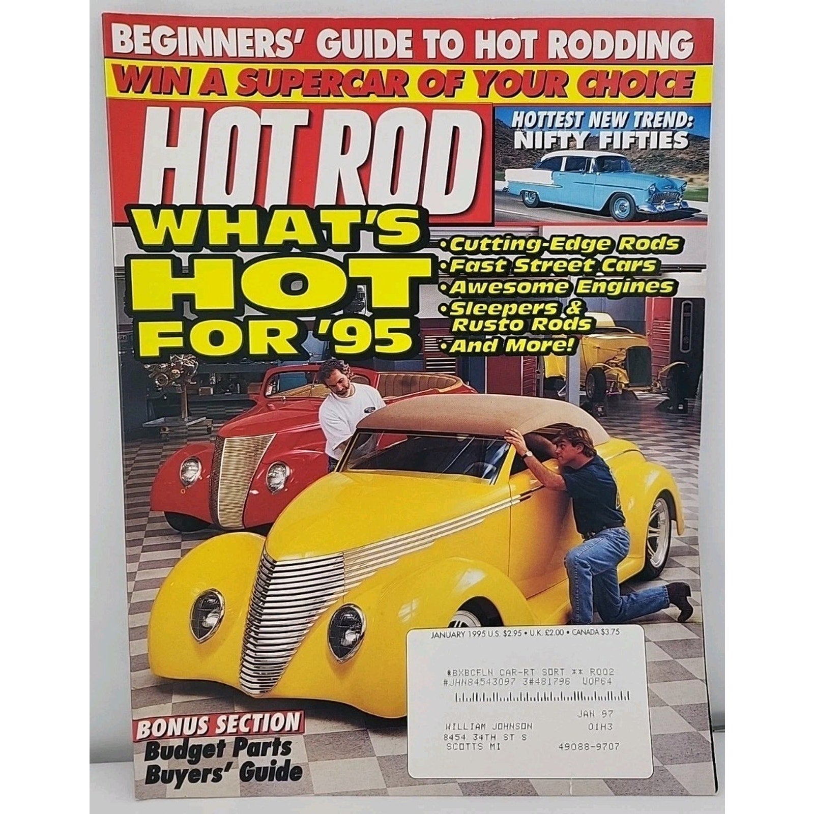 Hot Rod Magazine January 1995
