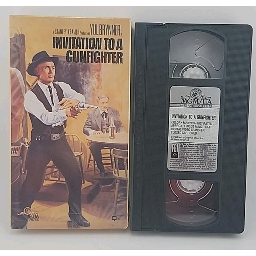 Invitation to a Gunfighter (VHS, 1993)