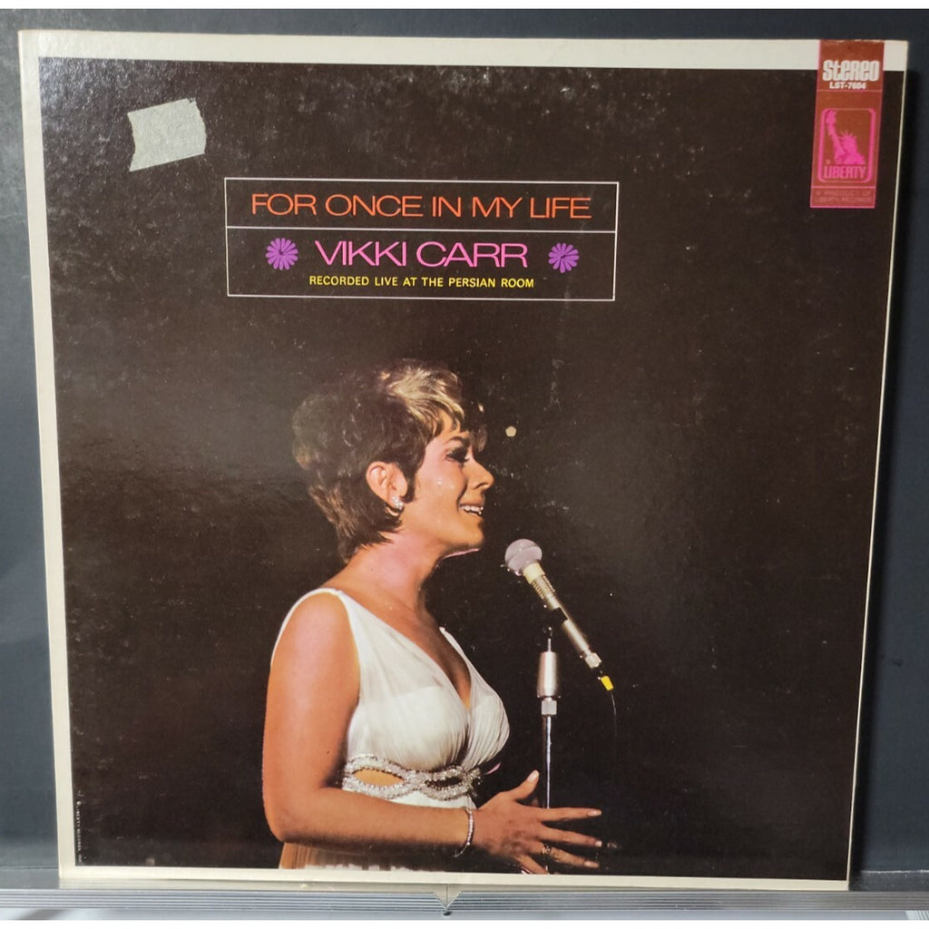 Vikki Carr ‎– For Once In My Life (Vinyl)