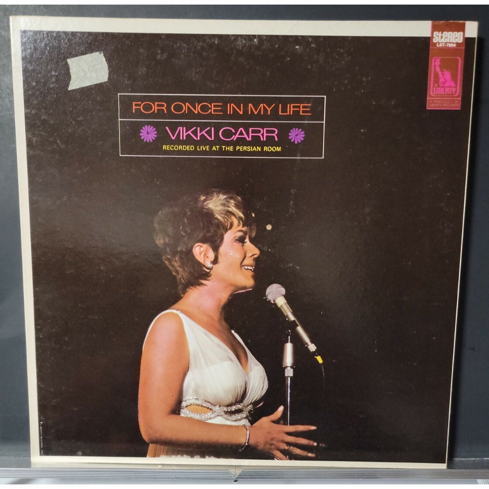 Vikki Carr ‎– For Once In My Life (Vinyl)