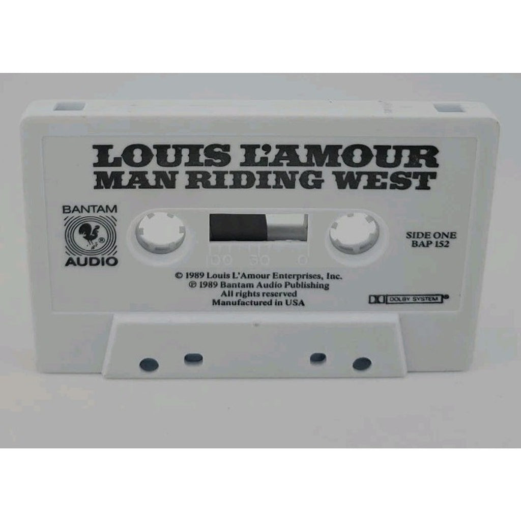 Louis L'amour Man Riding West Cassette
