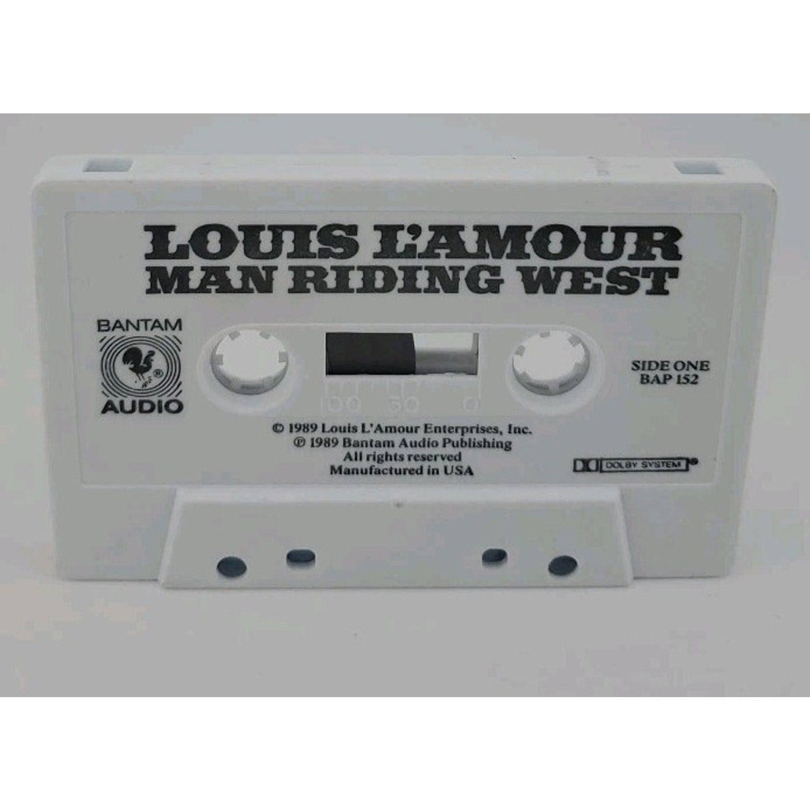 Louis L'amour Man Riding West Cassette