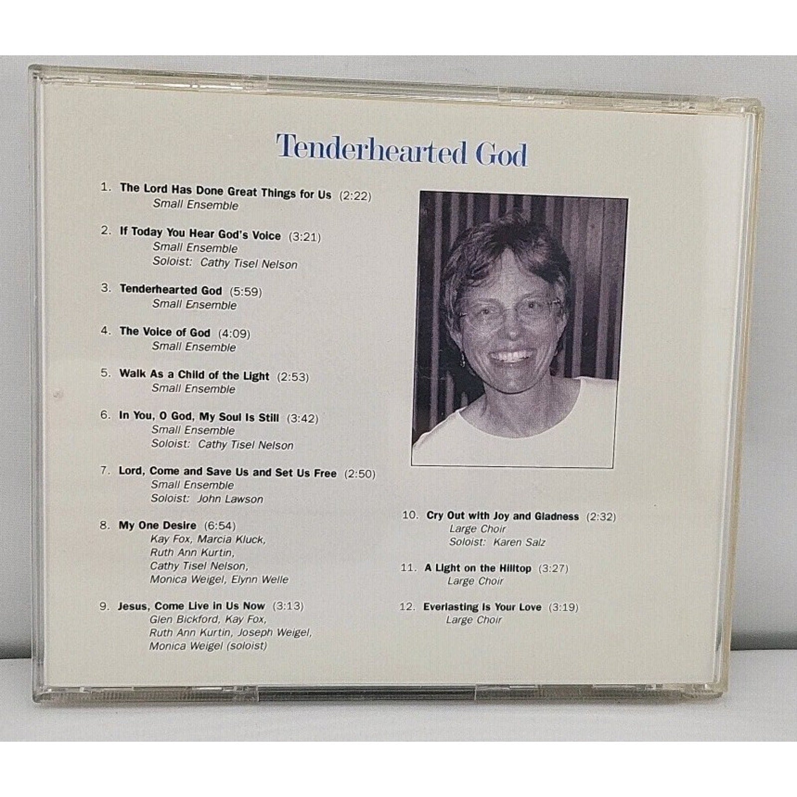 Tenderhearted God - Cathy Tisel Nelson CD