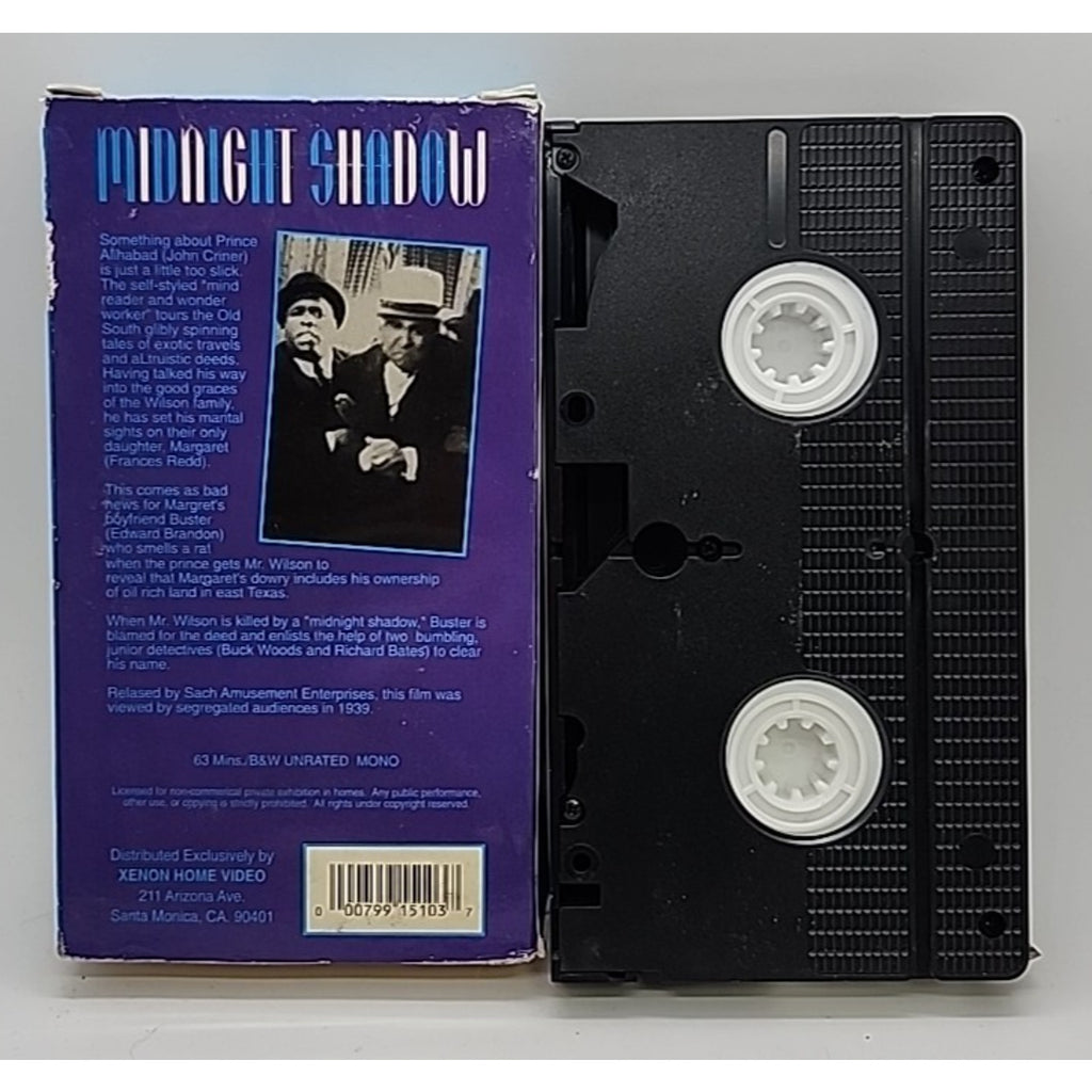 Midnight Shadow (VHS, 1996)