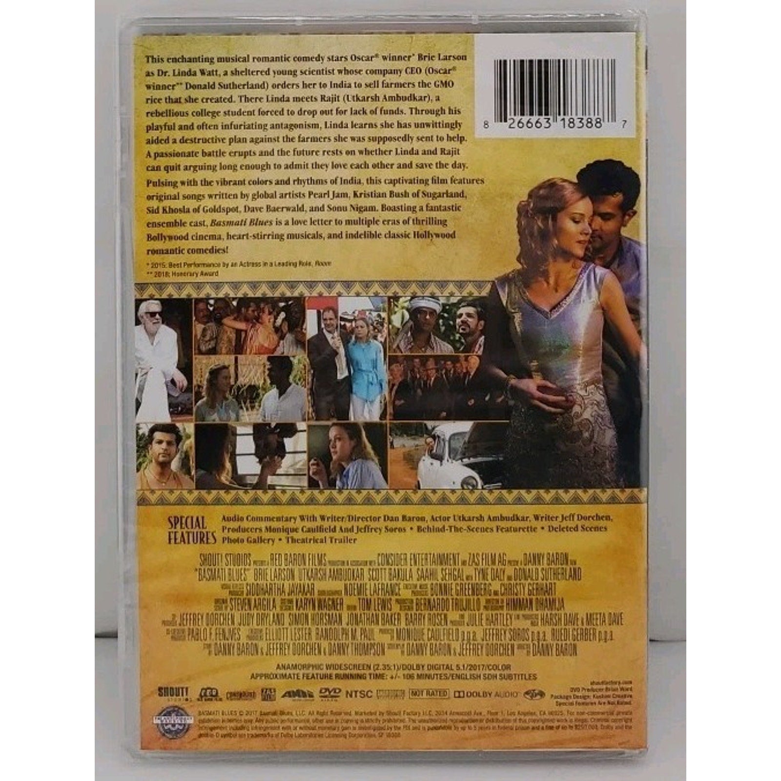 Basmati Blues (DVD, 2017) *Brand New*