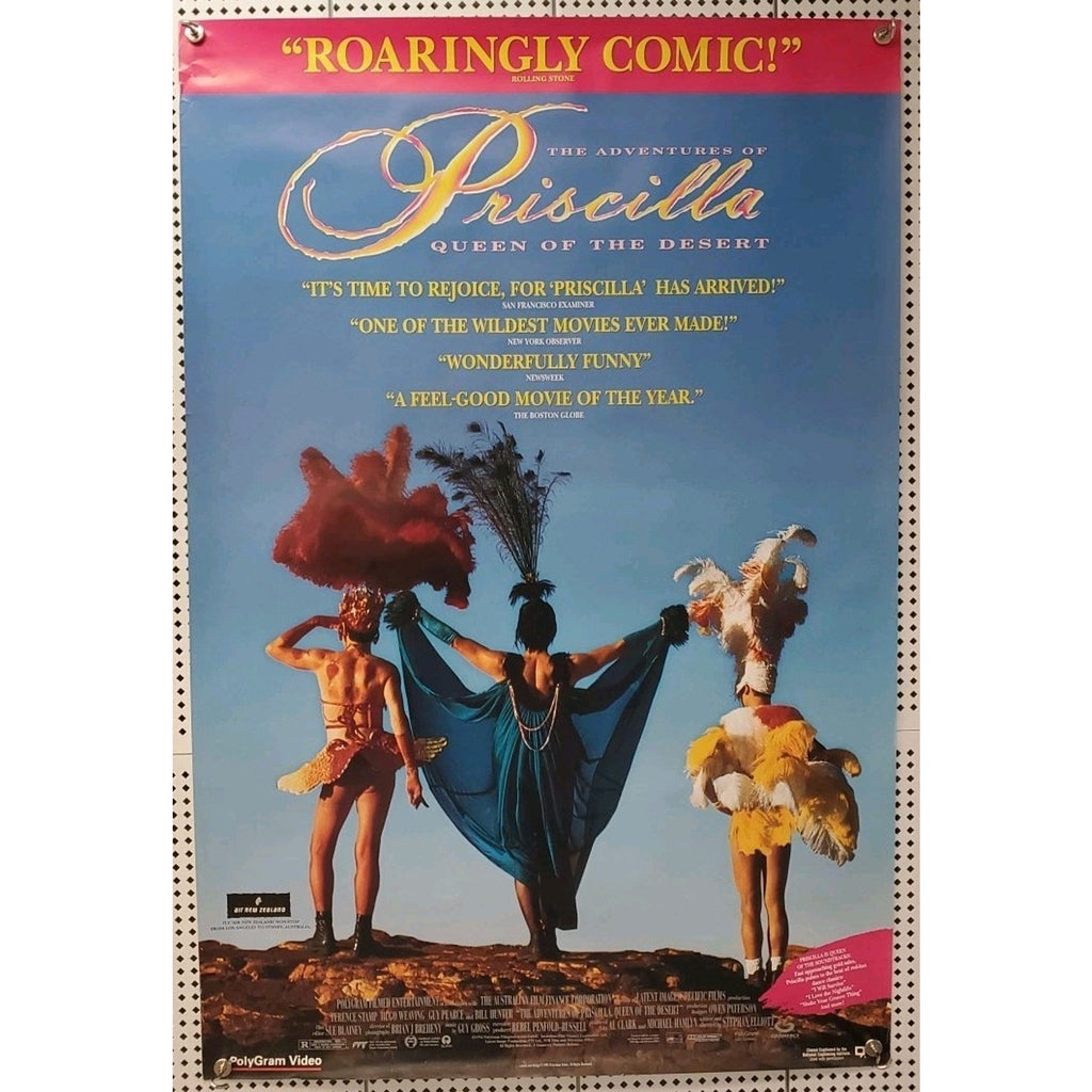 The Adventures Of Priscilla Queen Of The Desert 1994 Original 27X40 Poster