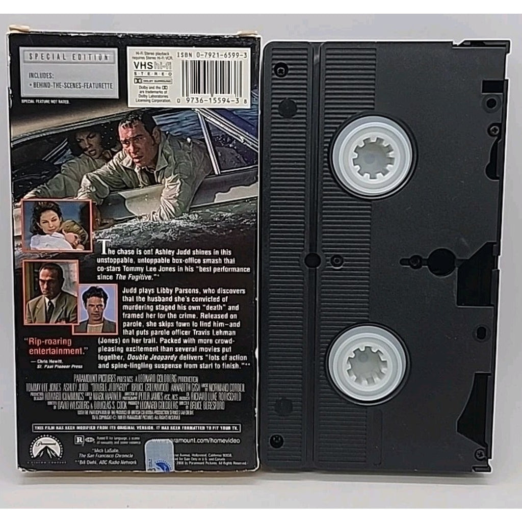 Double Jeopardy (VHS, 2000, Special Edition)