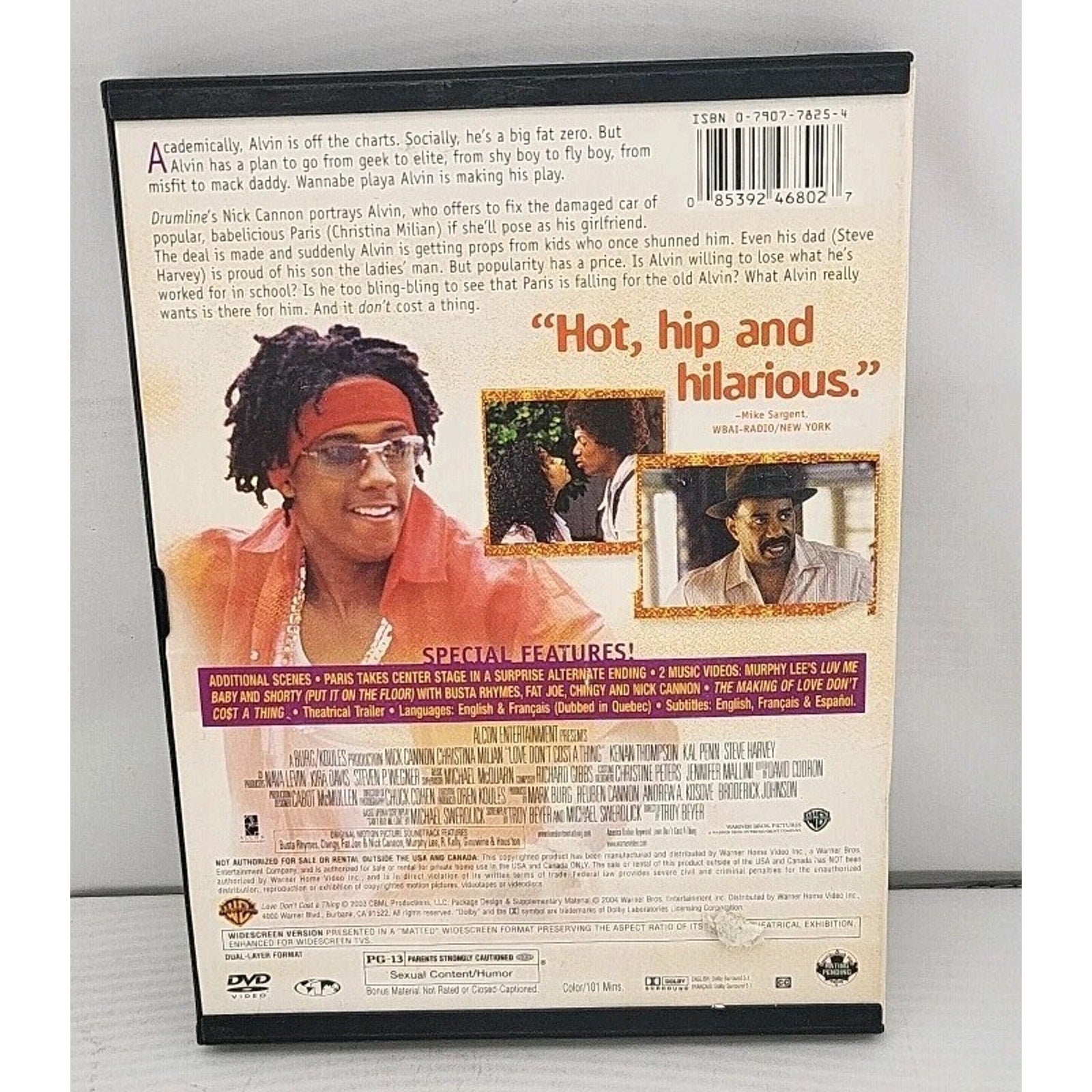 Love Don't Costa Thing (DVD, 2003) Signed