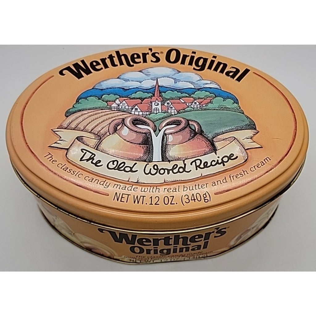 1985 Werther's Original Candy Collector Tin Canister Made in Germany