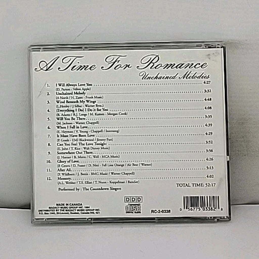 Time for Romance-Unchained Mel by Countdown Singers (CD, 1995)