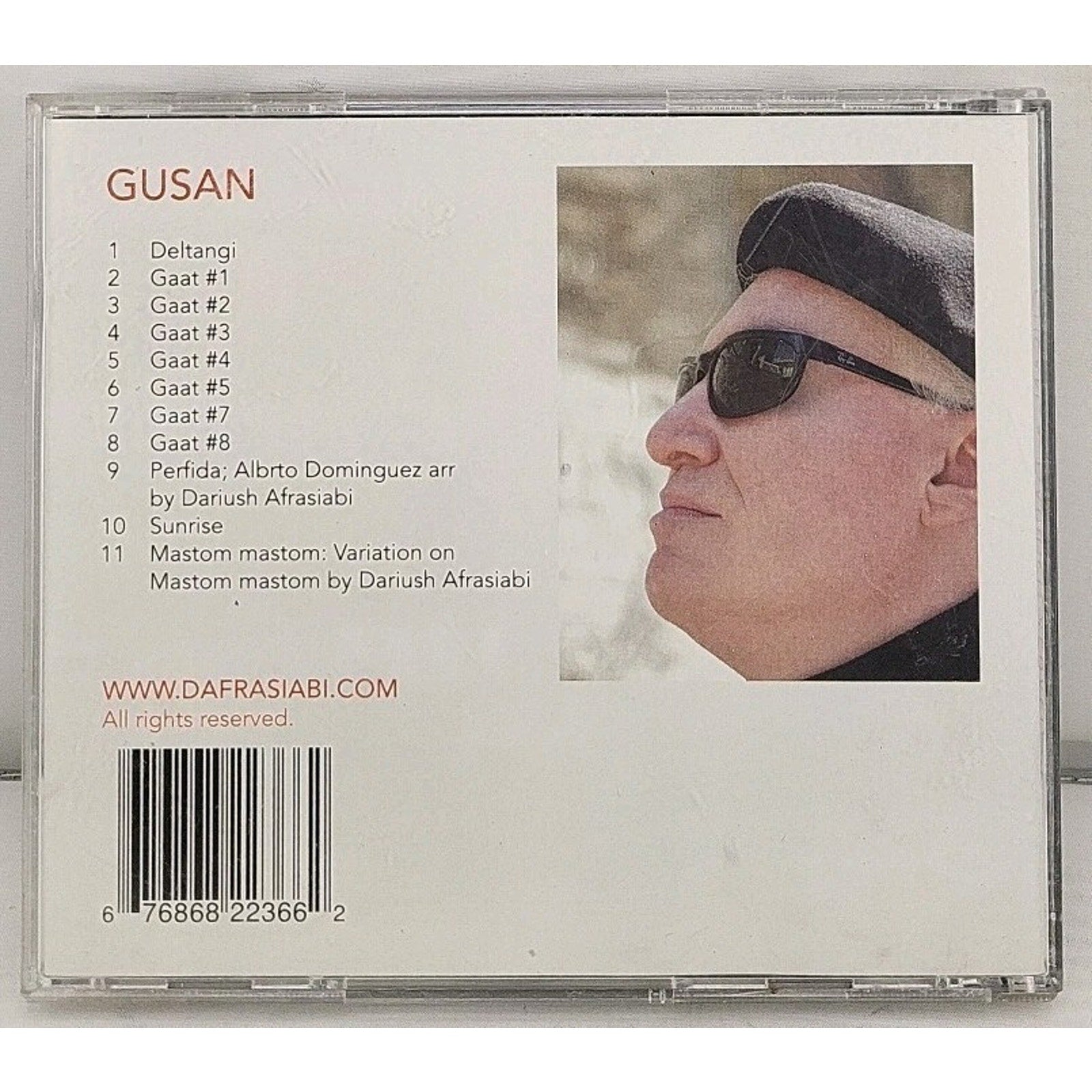 Dariush Afrasiabi - Gusan CD 2011 Persian World Folk Instrumental DA Records