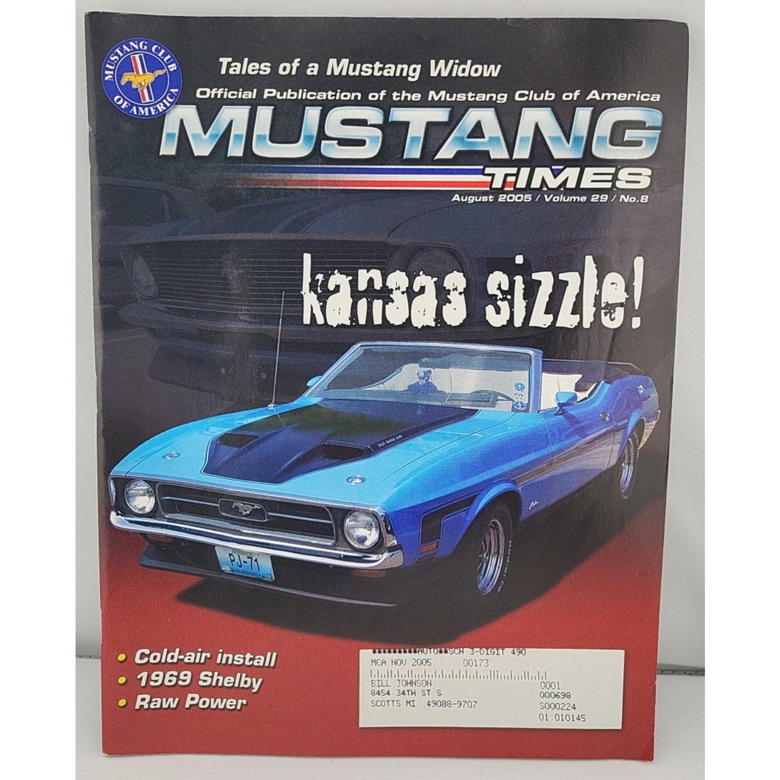 Mustang Times August 2005 Volume 29 #8