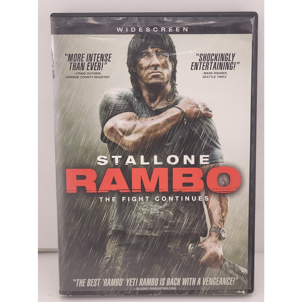 Rambo: The Fight Continues (DVD, 2008, Widescreen)