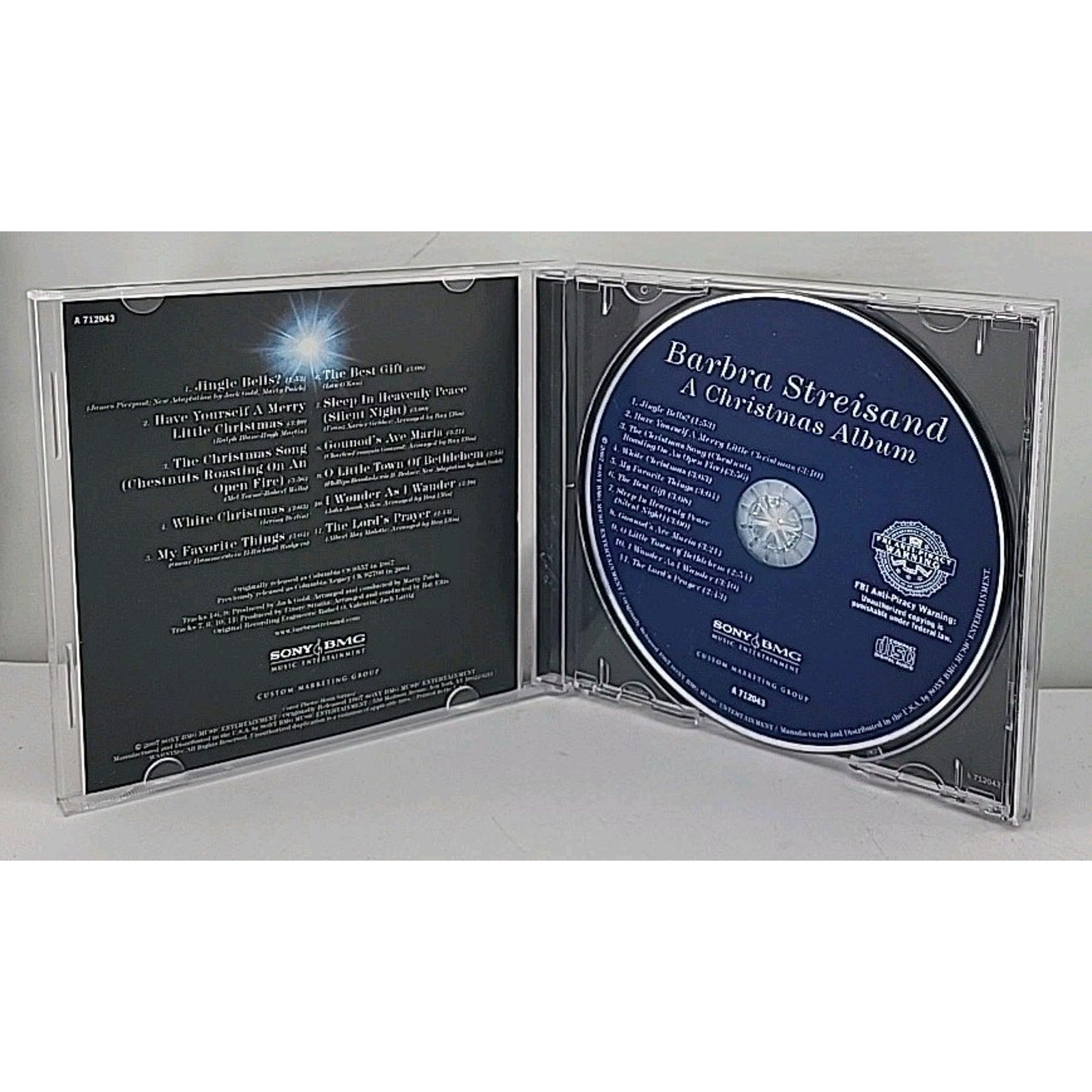 A Christmas Album by Streisand, Barbra (CD, 2007)