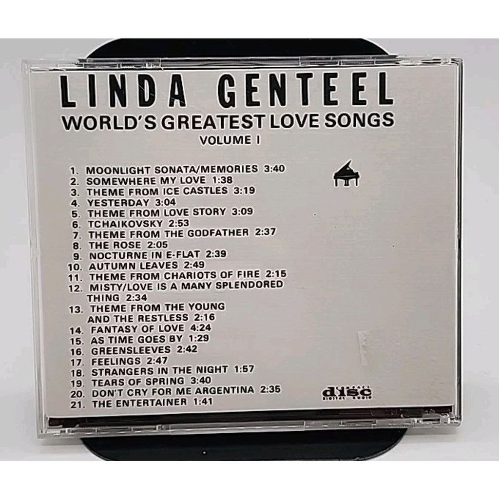 Linda Genteel World's Greatest Love Songs Vol 1 (CD)