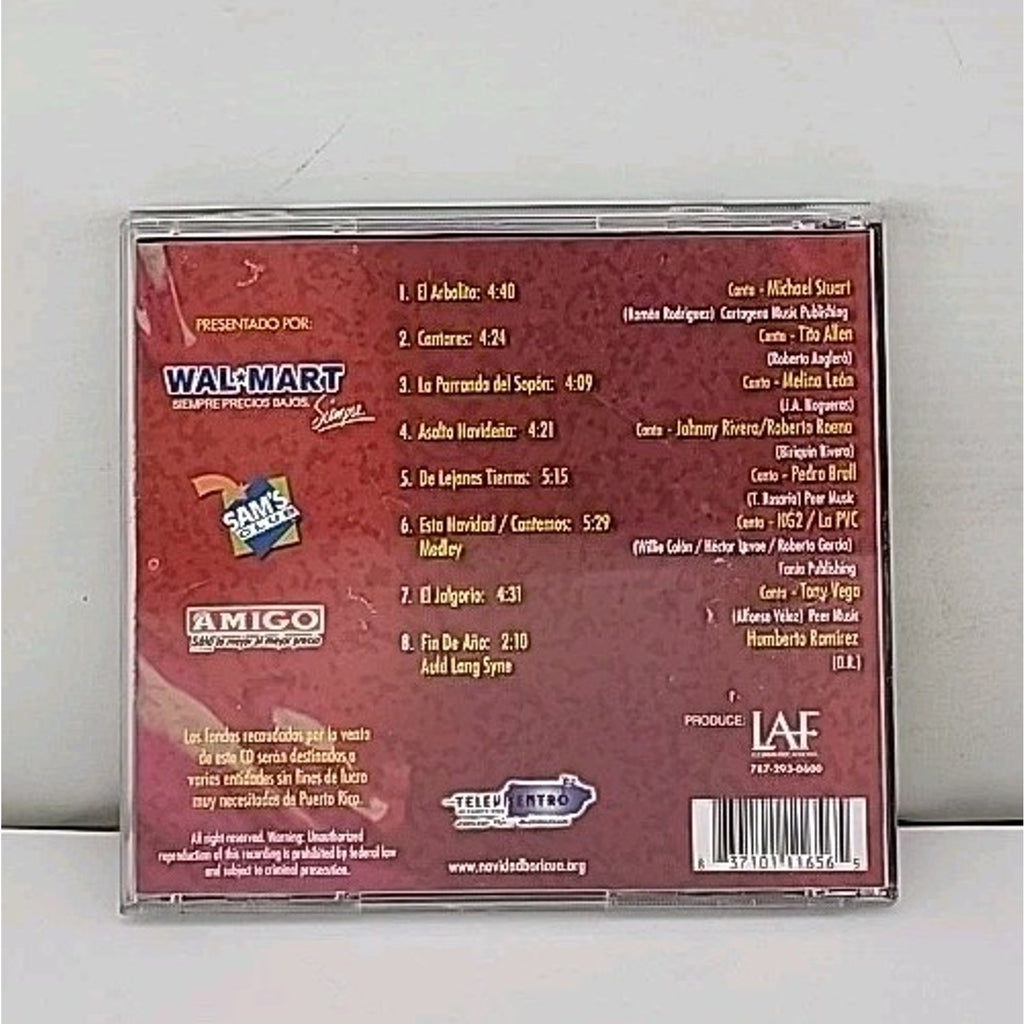 CD Navidad Boricua 2005 Con Sabor A Mi Tierra Puerto Rico