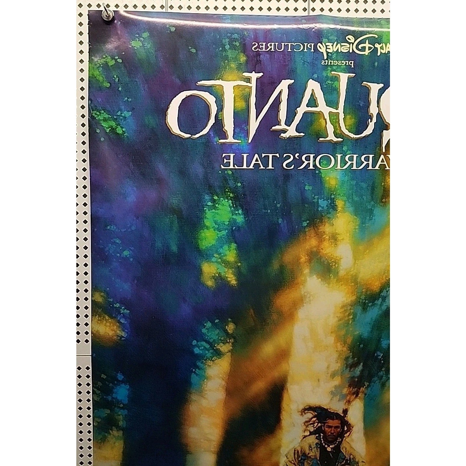 Squanto 1994 Original Movie Poster 27x40 Rolled Double Sided