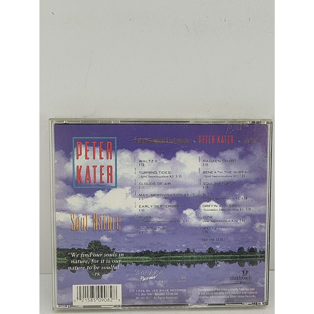 Soul Nature by Peter Kater (CD, 1996)