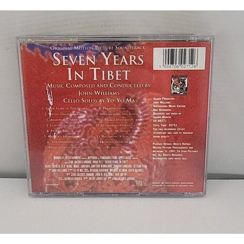 Seven Years in Tibet [Original Motion Picture Soundtrack] by John Williams (CD)