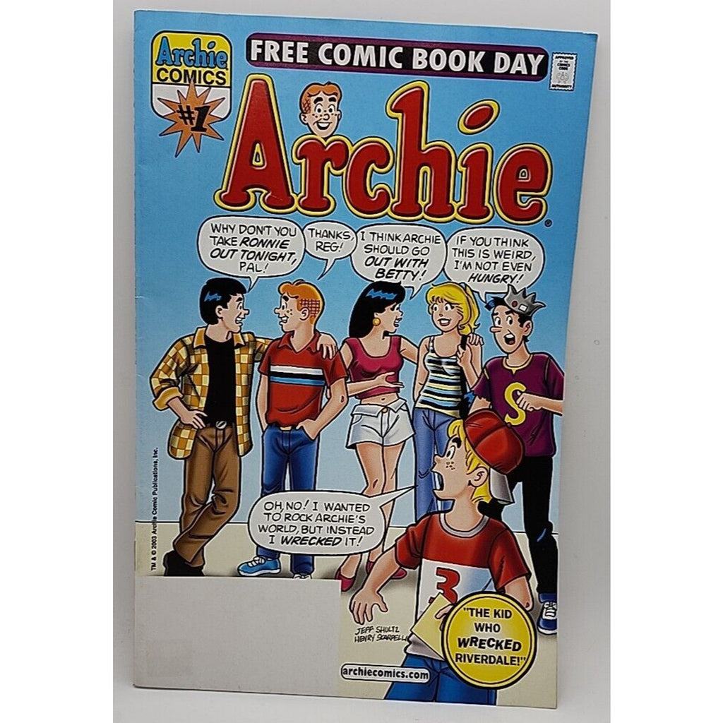 2003 Archie #1 Free Comic Book Day Riverdale