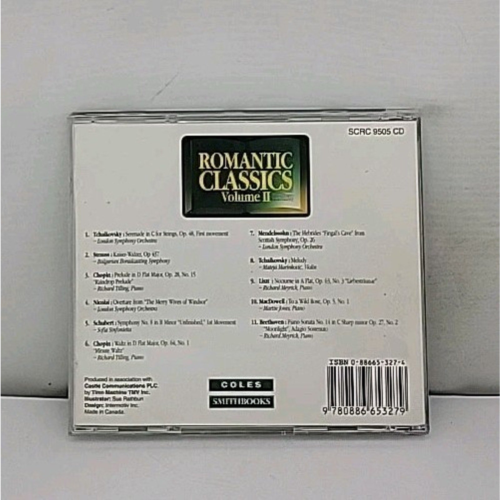 Romantic Classics (Volume II) by Various Artists (Composers) (CD, Canada)