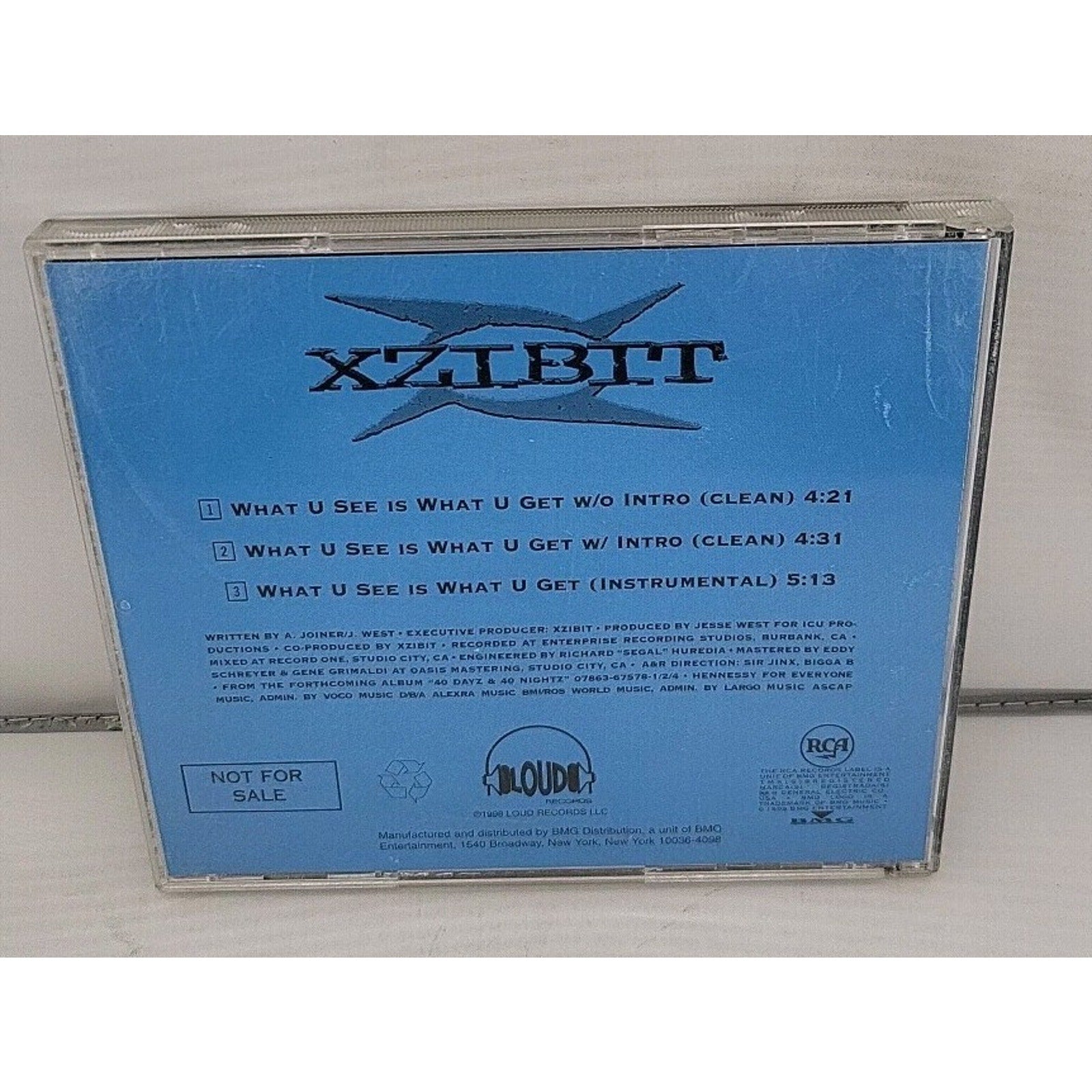 Xzibit/What U See Is What U Get From The Forthcoming Album - 40 Dayz & 40 Nightz