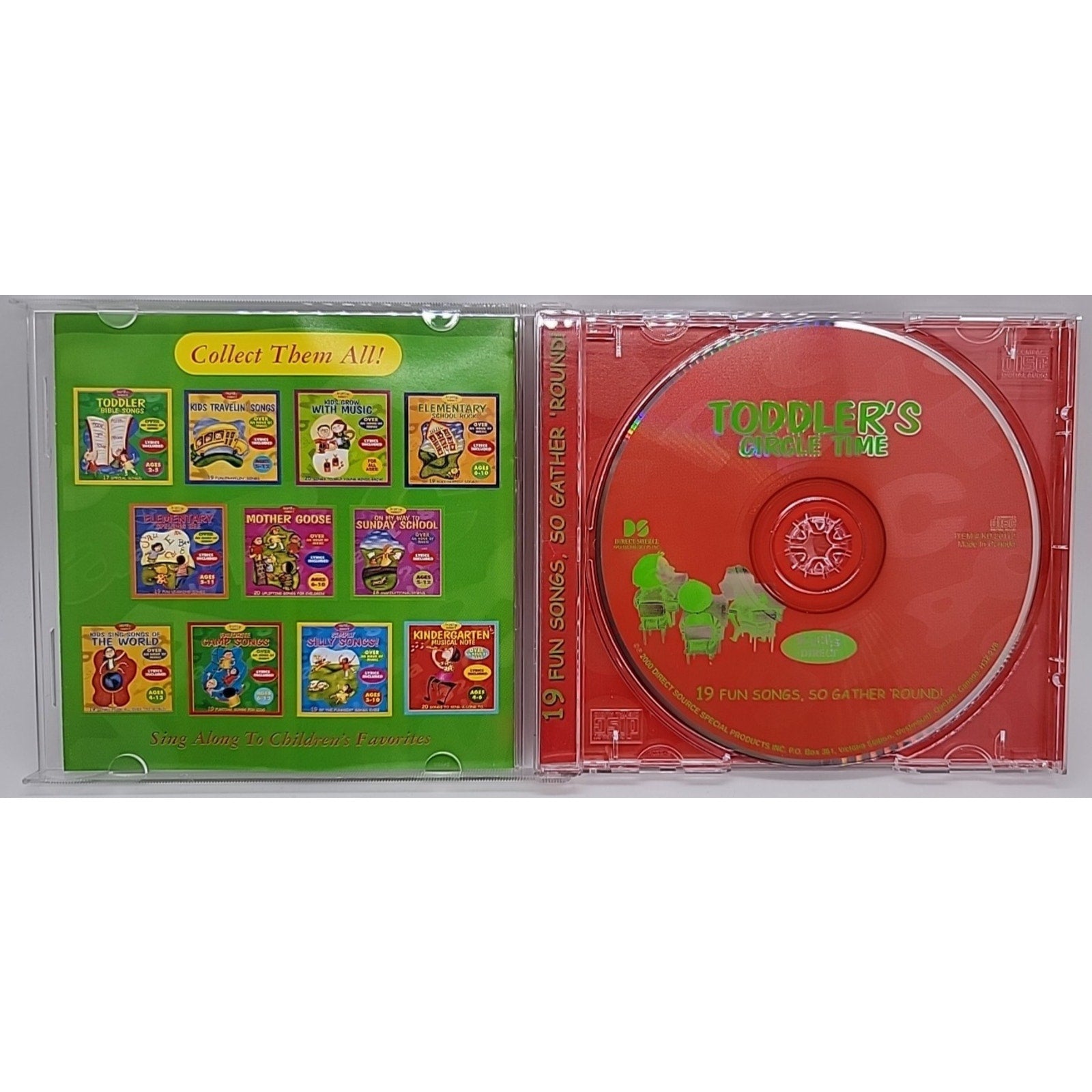 Toddler's Circle Time by Various (CD, 2000)