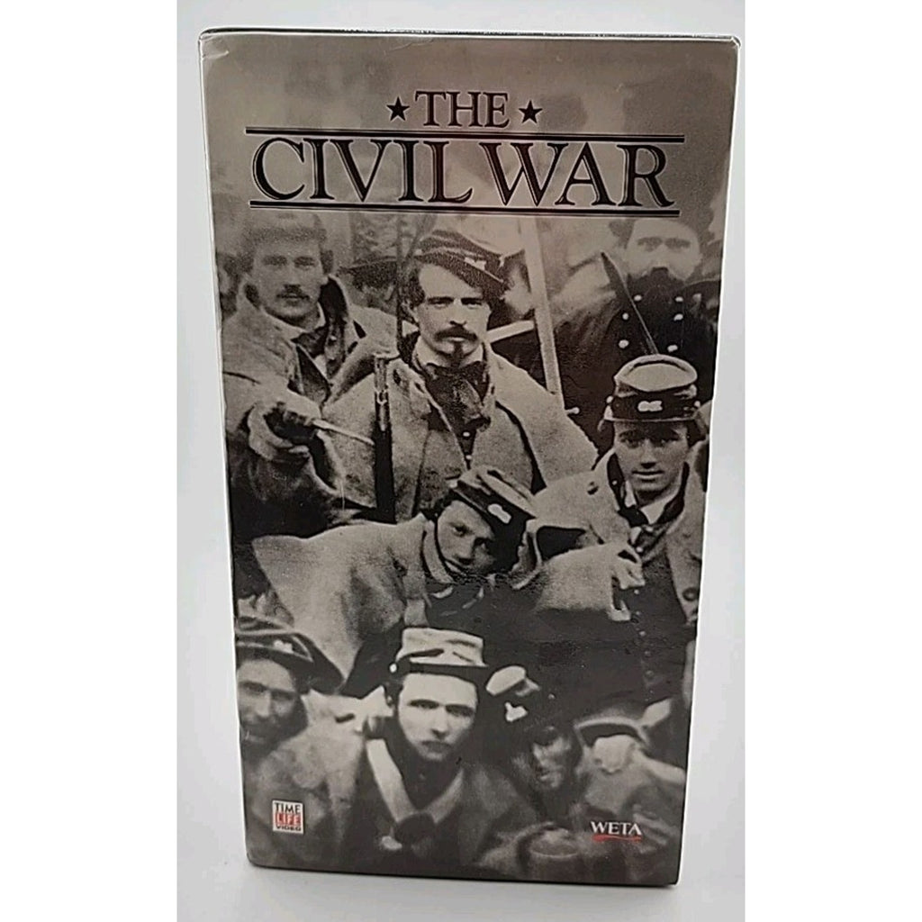 The Civil War Set Of 9 VHS Tapes 1861-1865 By Ken Burns Time Life Video