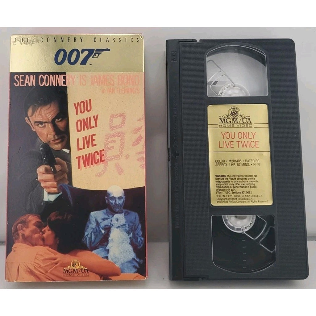 James Bond: You Only Live Twice (VHS, 1988)