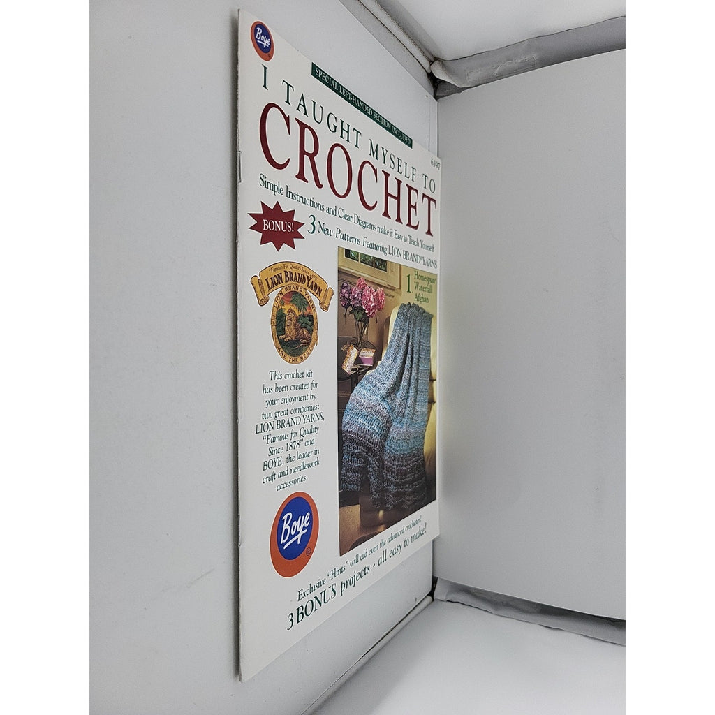 Boye I Taught Myself To Crochet Book #6397