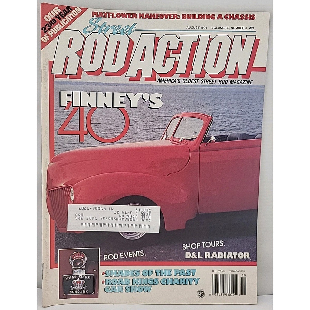 Street Rod Action Magazine August 1994 Volume 23 Number 8