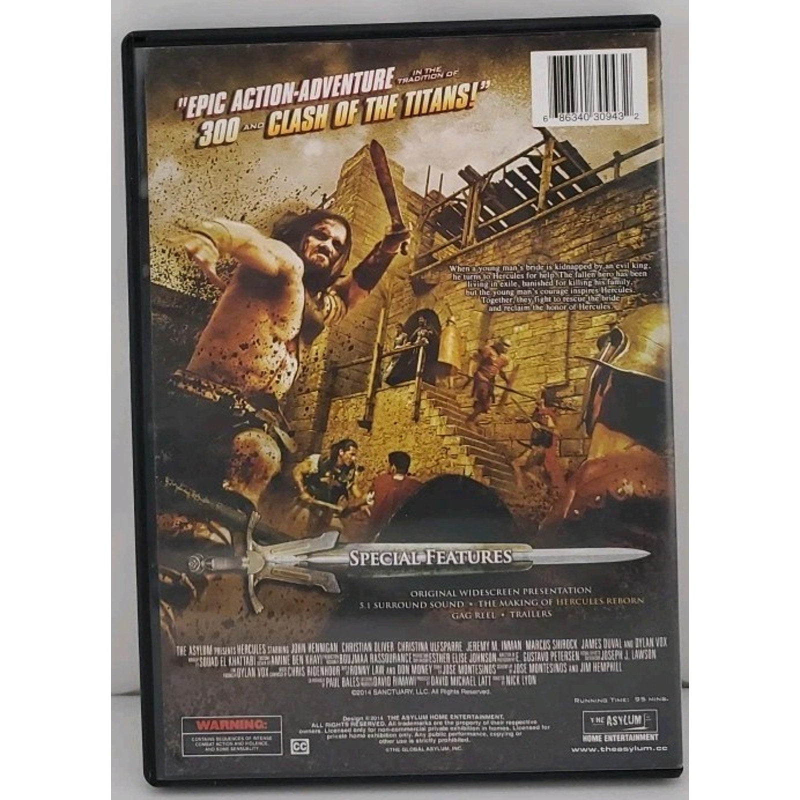 Hercules Reborn (DVD 2014)