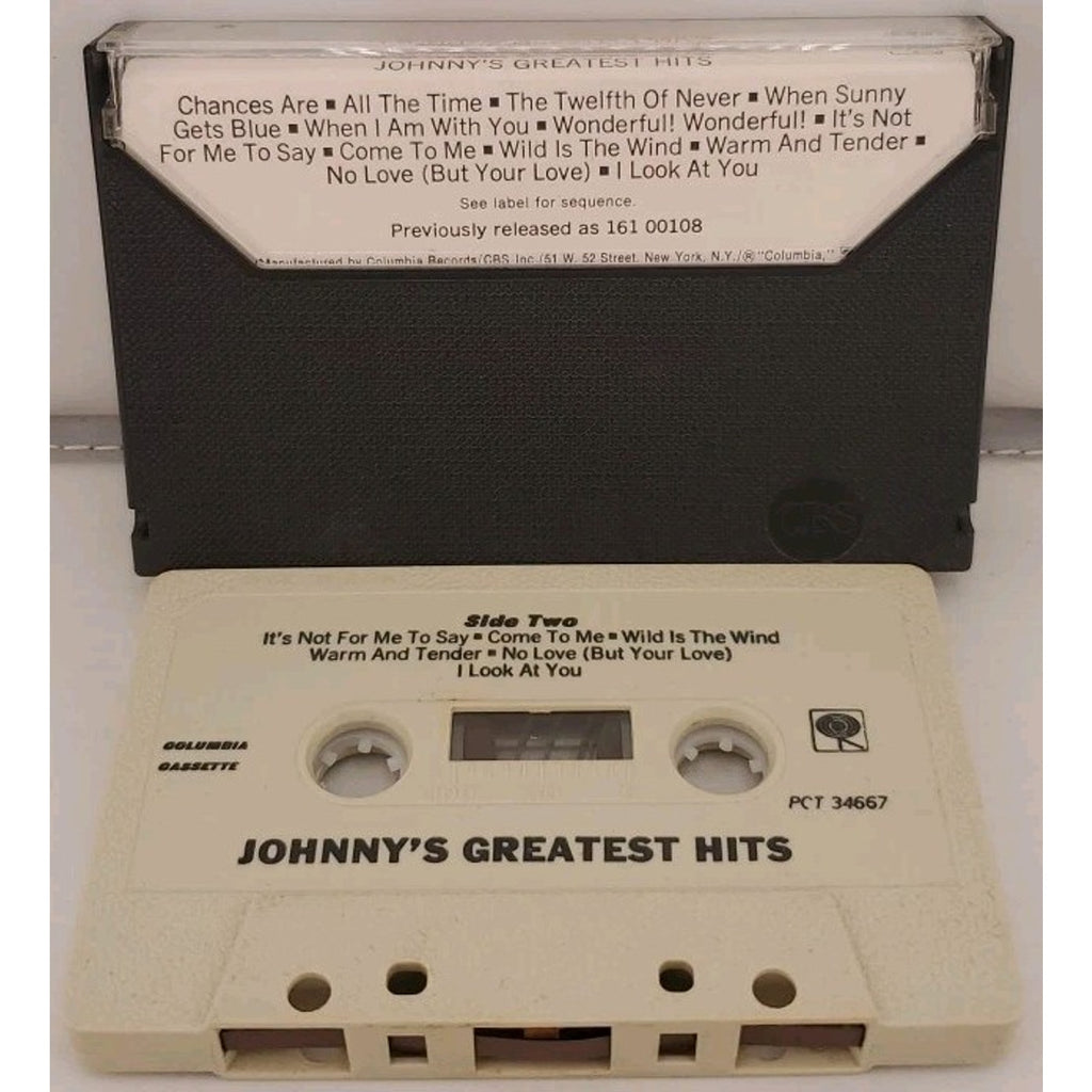 Johnny's Greatest Hits by Johnny Mathis (Cassette, Mar-1988, Columbia (USA))