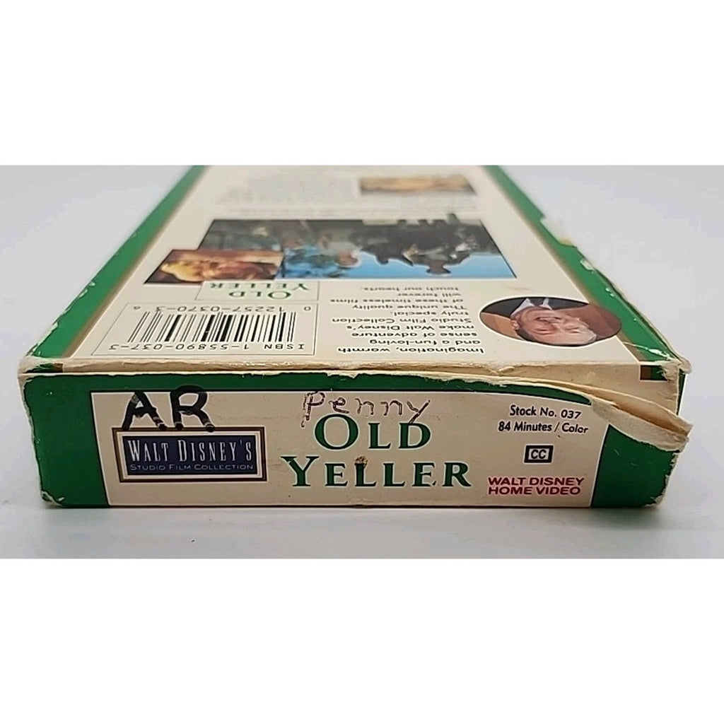Old Yeller (VHS, 1957/1983) Walt Disney Home Video