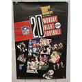 NFL 20 Monday Night Football ABC TV Poster 26x40
