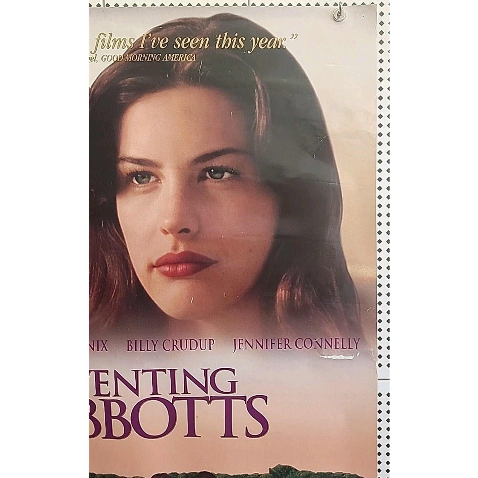 Original Inventing The Abbotts Movie Poster 40"X 27" Liv Tyler Phoenix