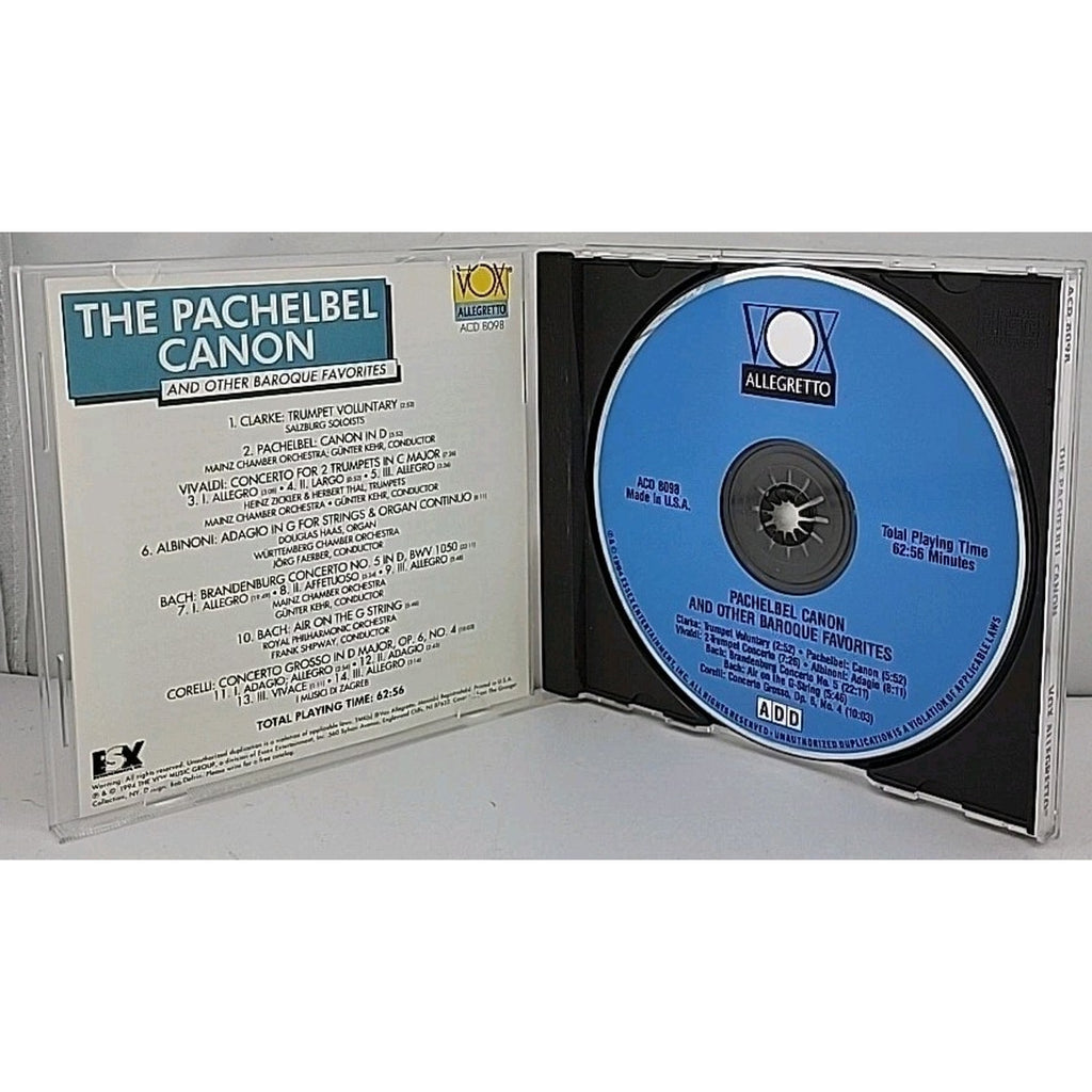 Pachelbel Canon & Others by Various (CD, 1992)
