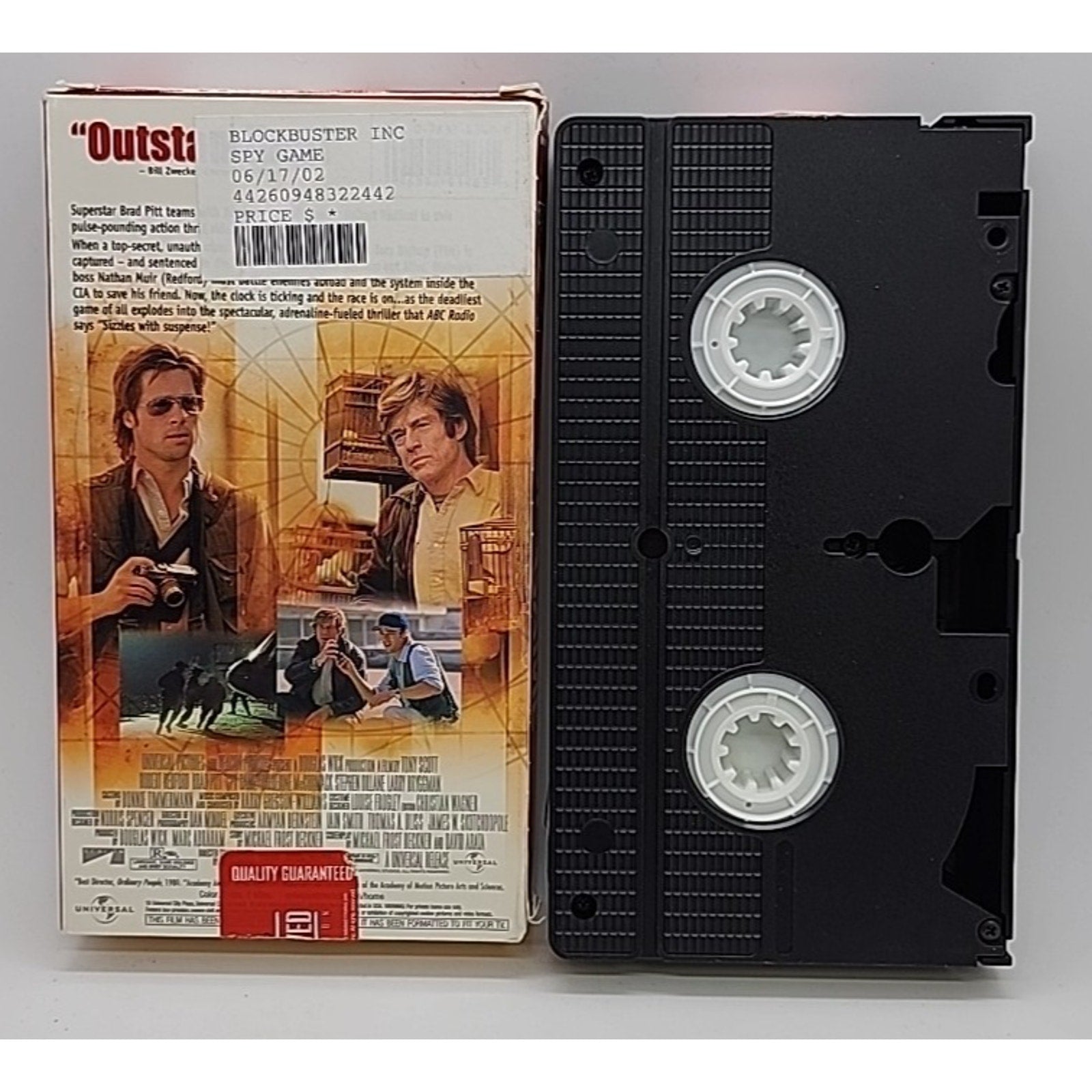 Spy Game (VHS, 2002)
