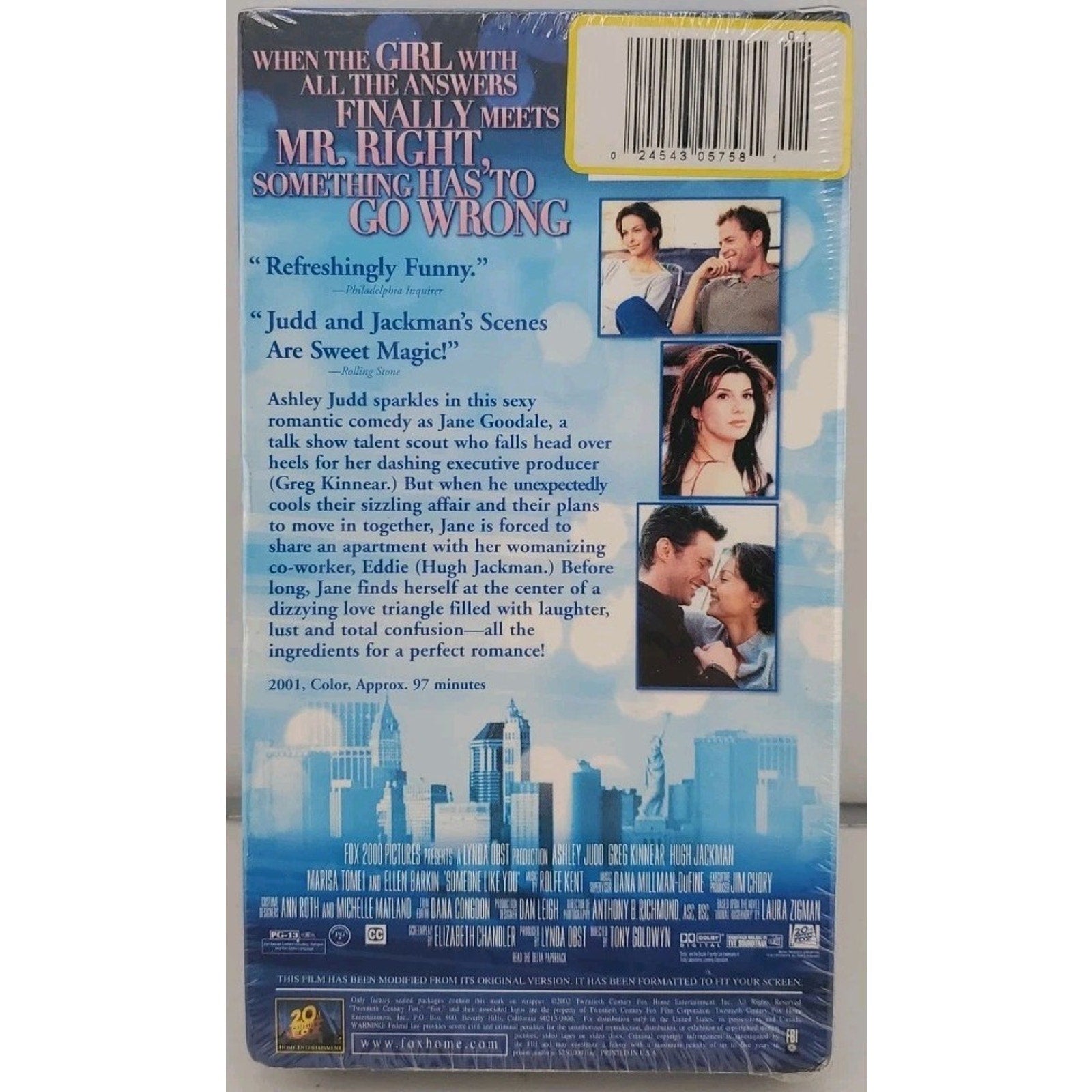 Someone Like You (VHS, 2003) *Brand New*