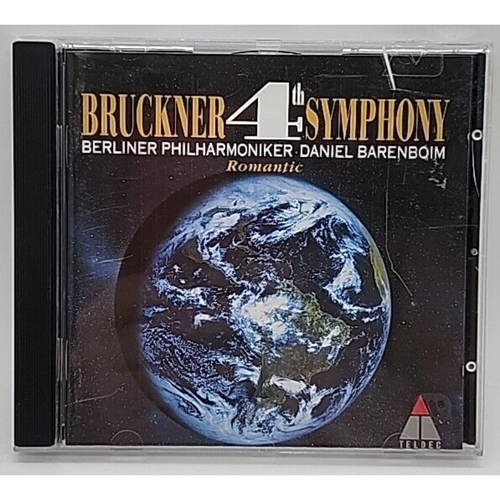 Bruckner 4th Symphony / Berliner Philharmoniker Audio Music CD 1995 Germany
