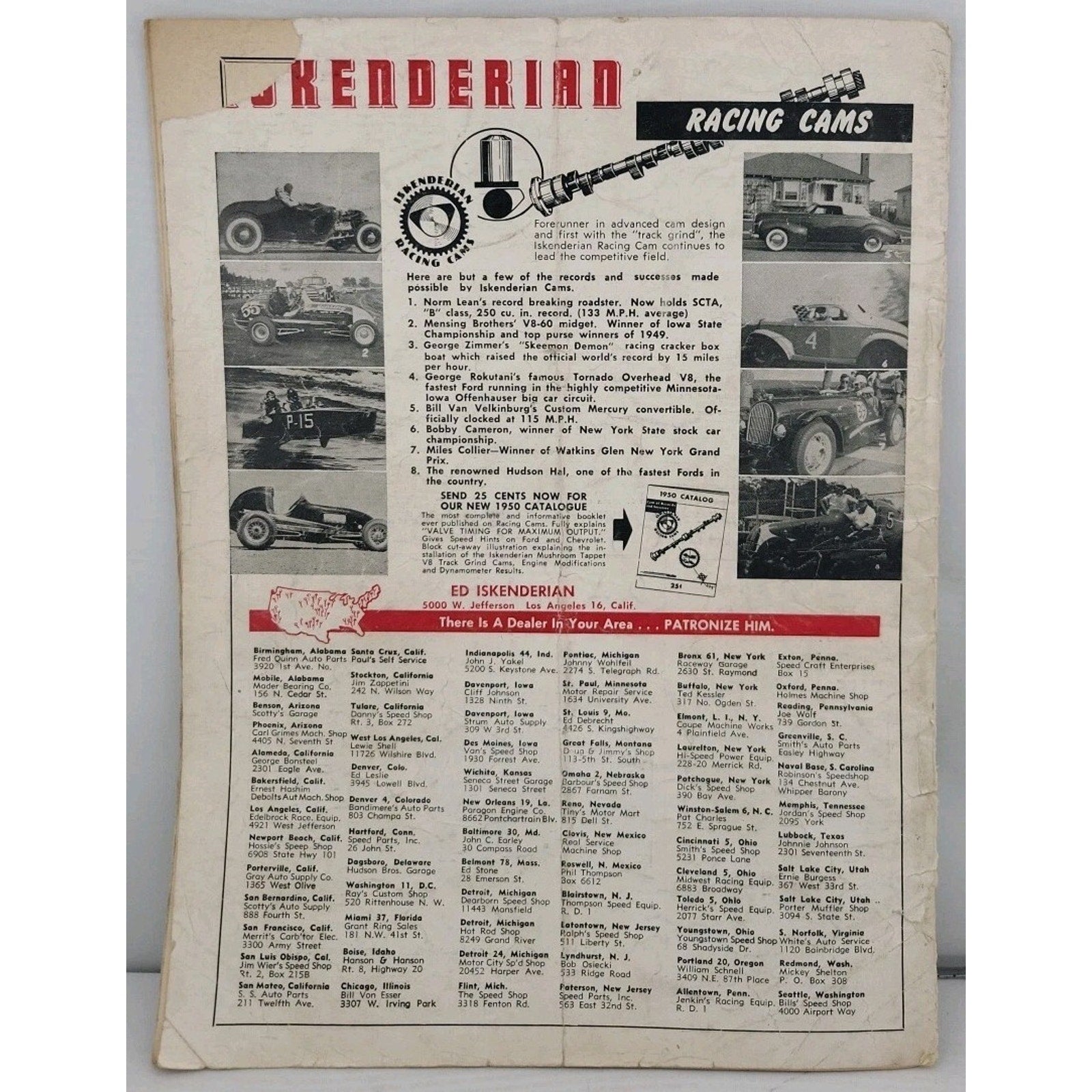 Road And Track Magazine - July-August 1950 - Vol. 2 No. 1