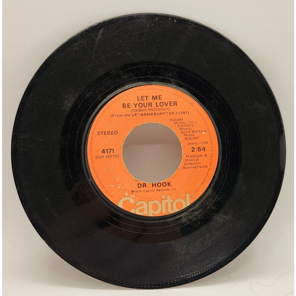 Let Me Be Your Lover / Only Sixteen By Dr. Hook (Record) - 4171