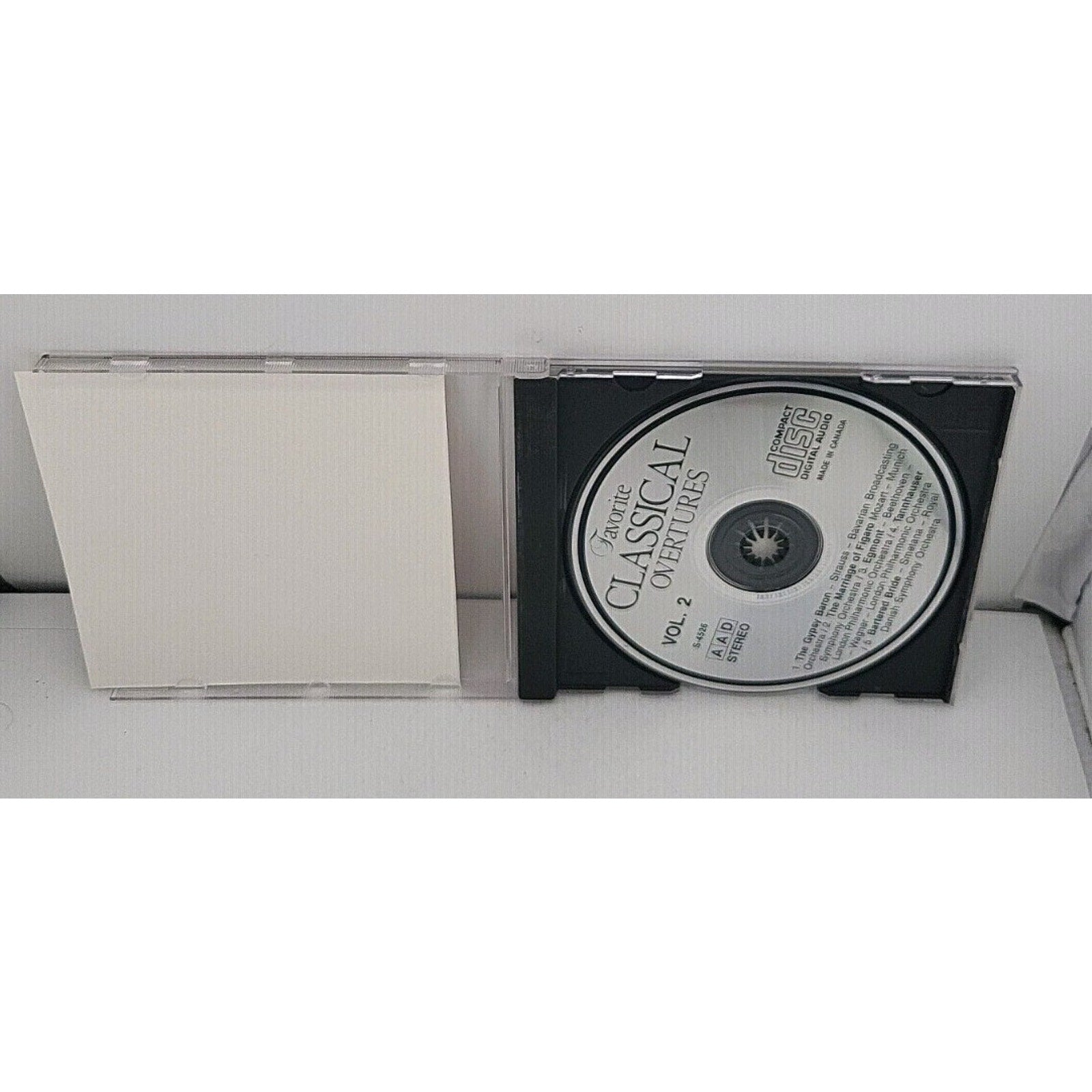 Favorite Classical Overtures Vol. 2 CD Album