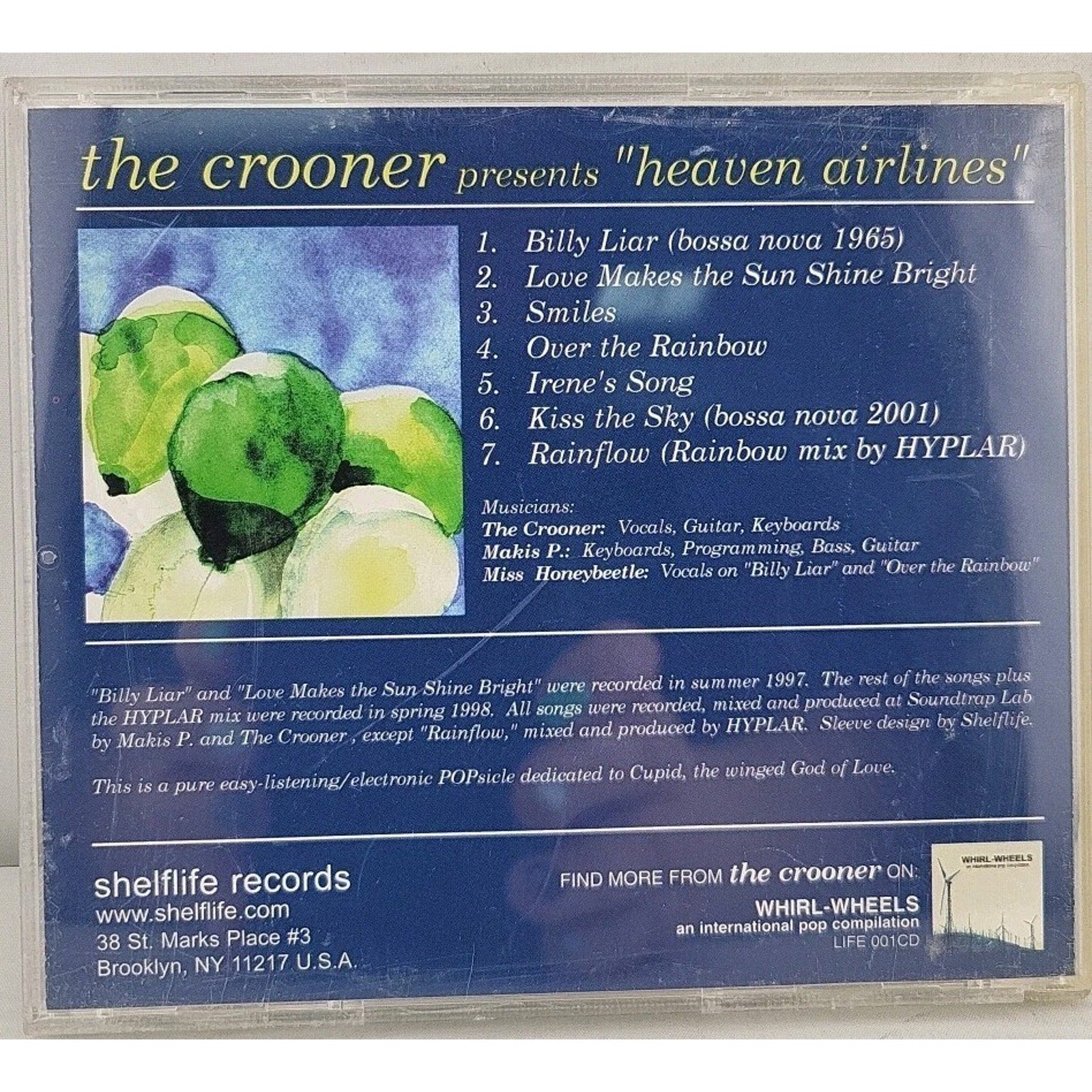The Crooner Heaven Airlines CD