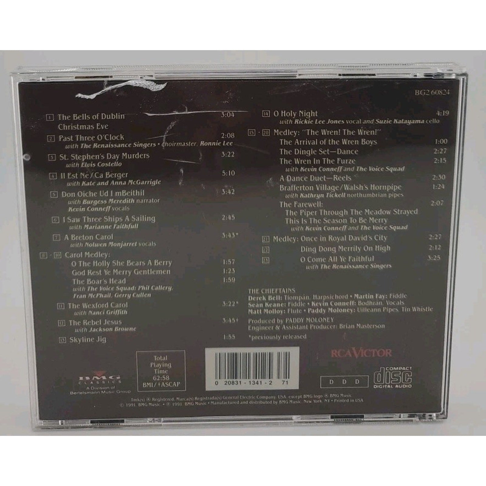 The Chieftains - The Bells of Dublin CD Celtic, Holiday
