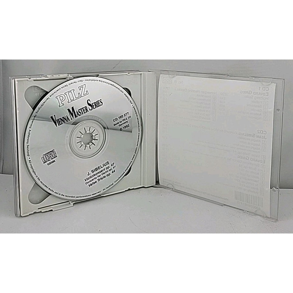 Grieg: Holberg Suite, others; Sibelius: Violin Concerto, other - 2 CD set