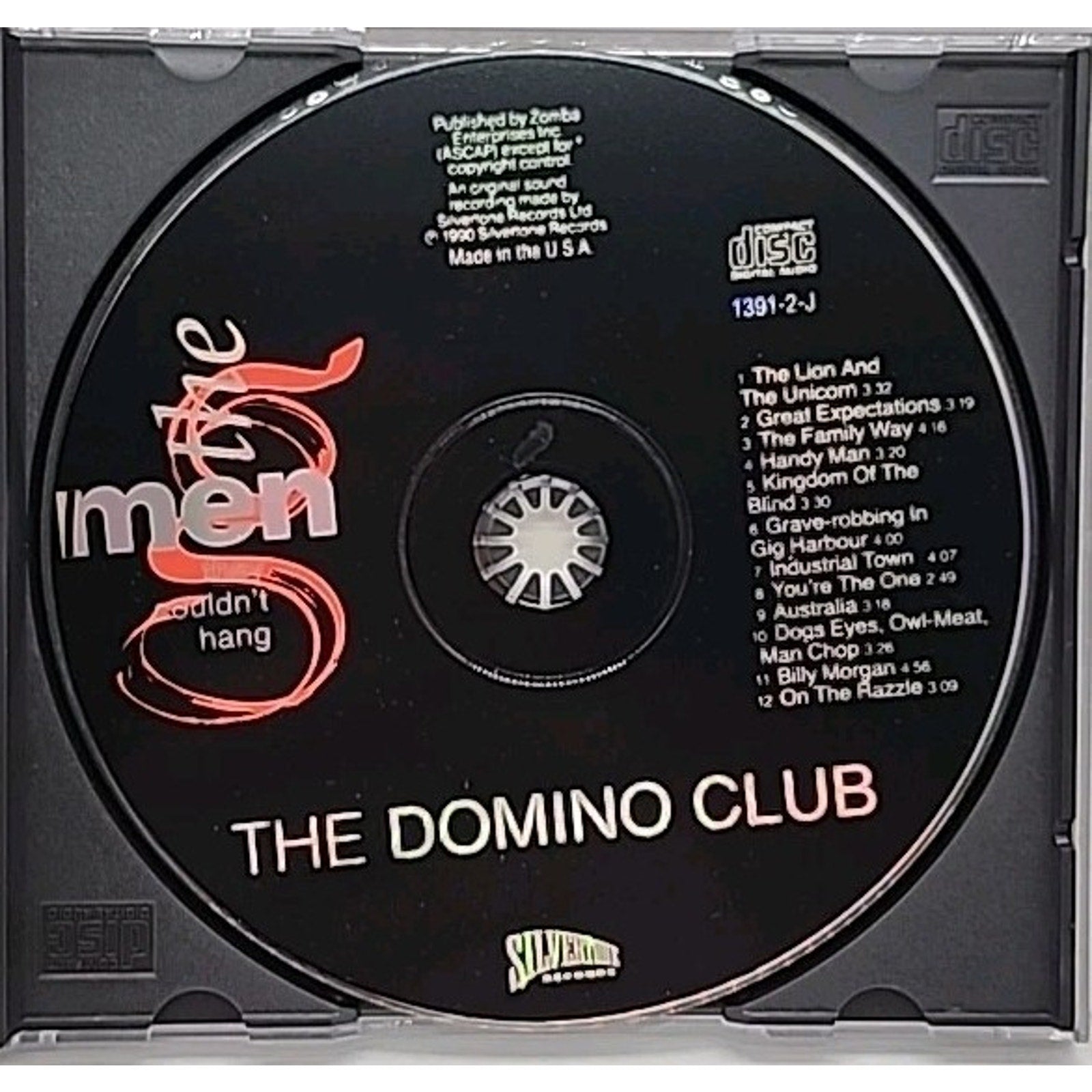 The Men They Couldn't Hang by The Domino Club (CD, 1990, Silvertone)
